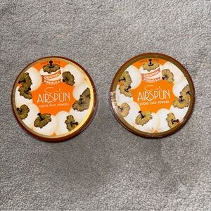 Airspun coty face powder set of 2